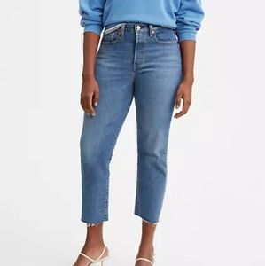 Levi's Wedgie Straight Medium Wash Jeans